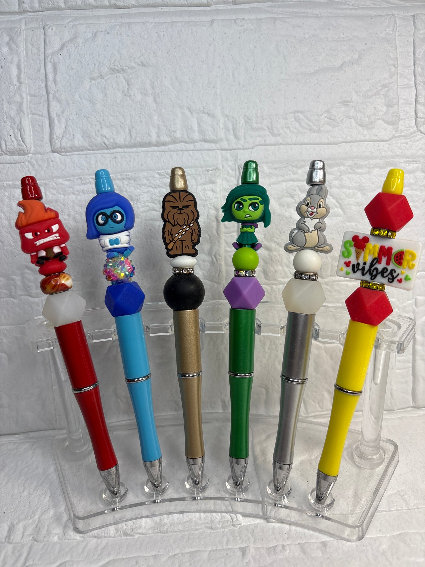 Custom beaded pens, sold individually 