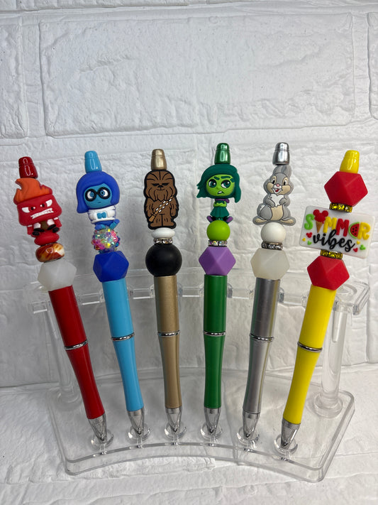 Custom beaded pens, sold individually ￼